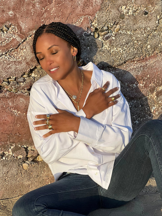 Amani Hoop Earrings