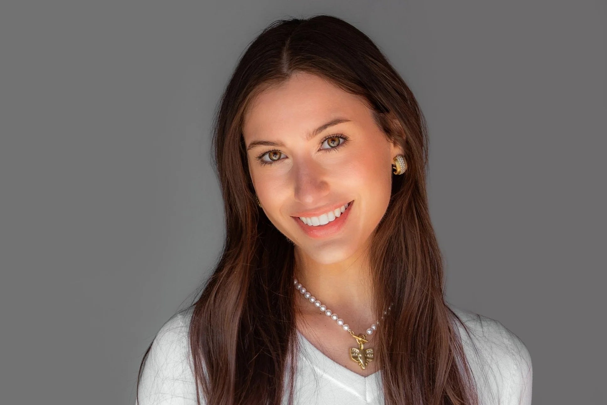 Omega Earrings - Diamond