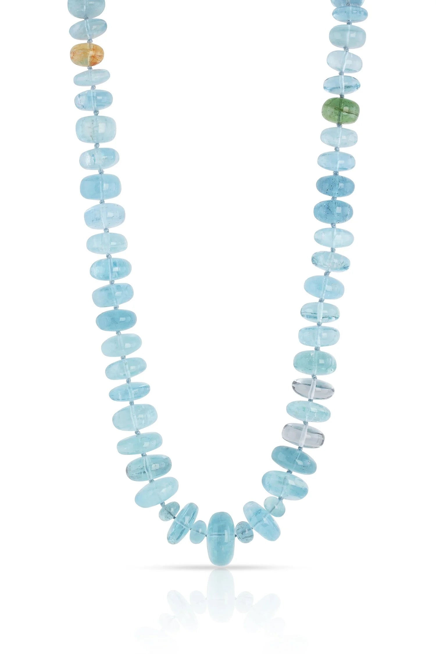 Large Aquamarine Beads