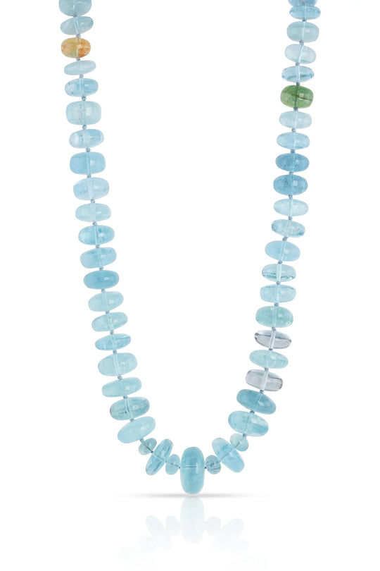 Large Aquamarine Beads