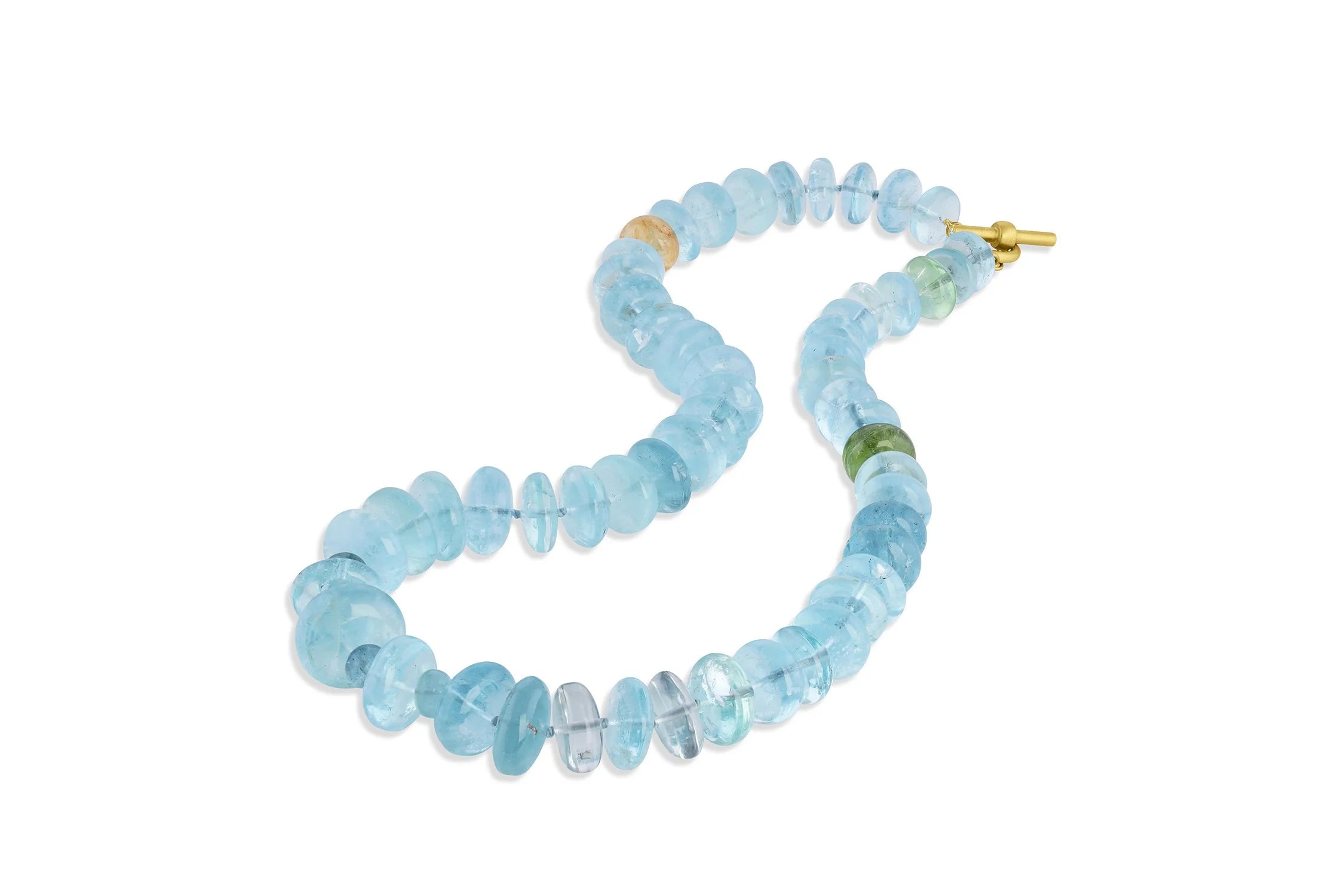 Large Aquamarine Beads