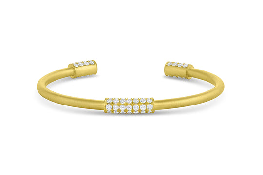 Amani Cuff w/Diamond Pavé