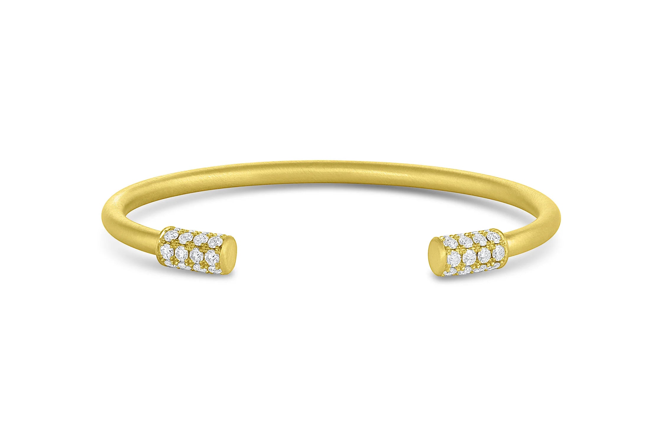 Amani Cuff w/Diamond Pavé Ends