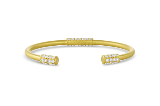 Amani Cuff w/Diamond Pavé