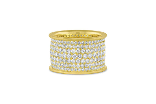 Amani Band Ring - Diamond