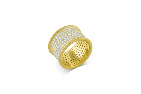Amani Band Ring - Diamond