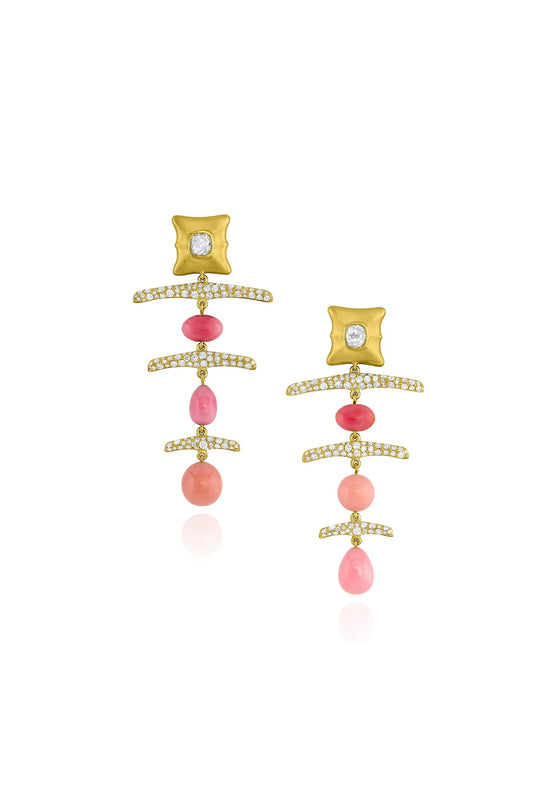 Conch Pearl Earrings