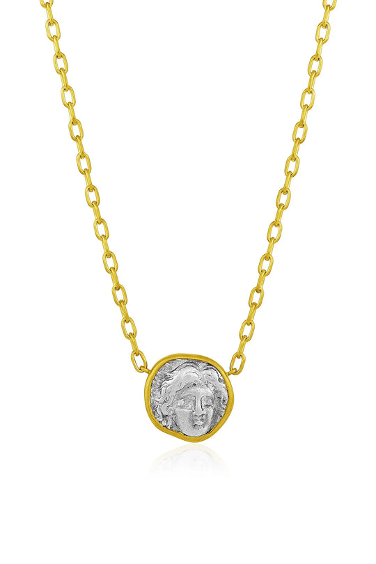 Coin Necklace - Caria Isl. of Rhodes Didrachm