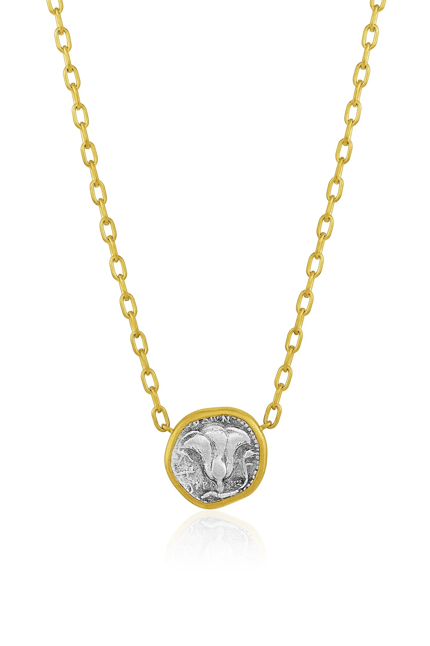 Coin Necklace - Caria Isl. of Rhodes Didrachm