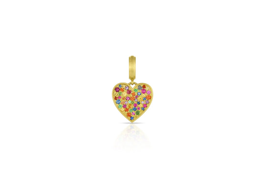 Small Heart Pendant - Multi Color