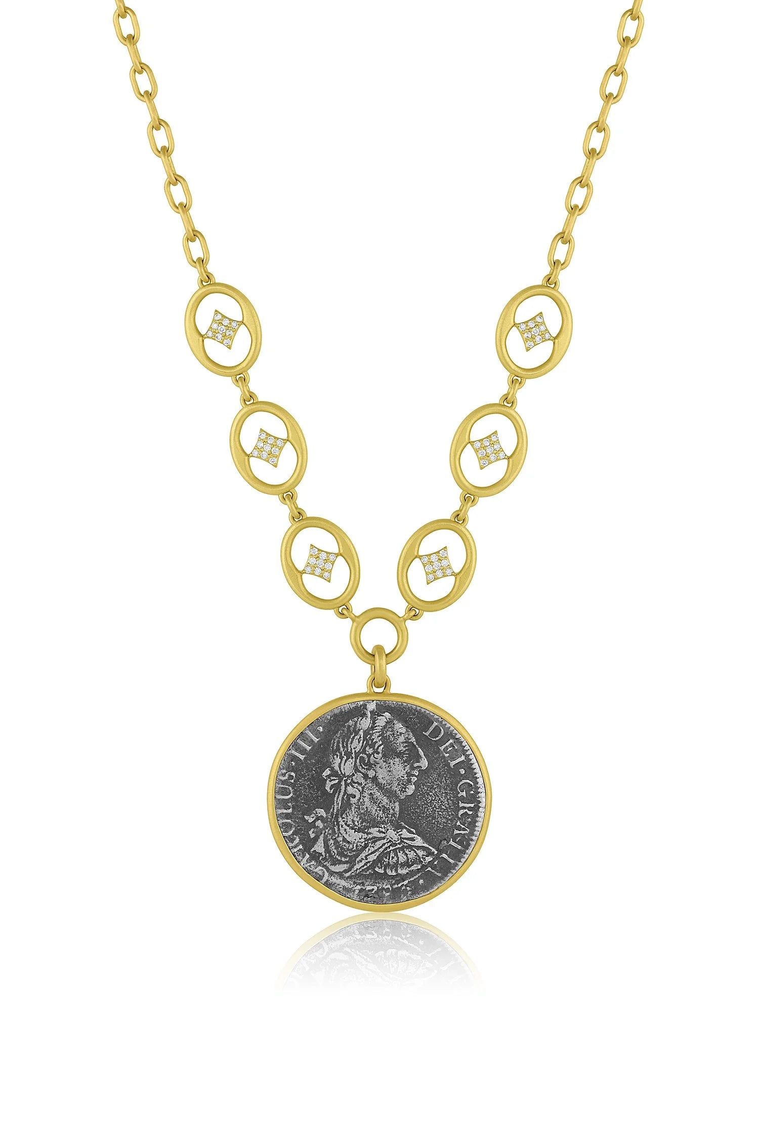 Large Bahari Pirate Coin Necklace