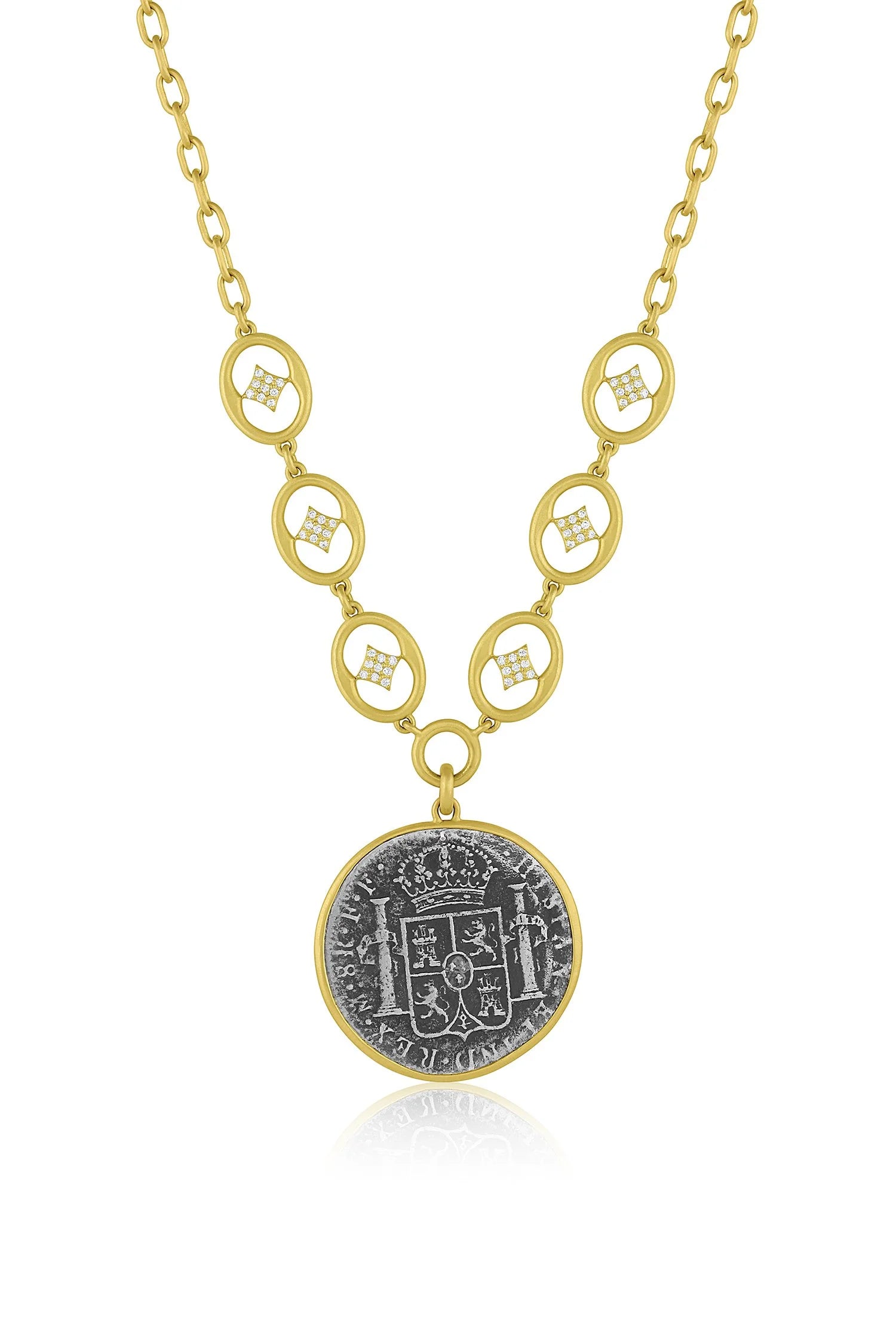 Large Bahari Pirate Coin Necklace