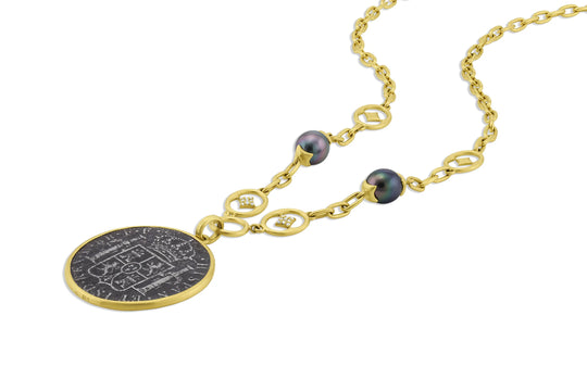 Bahari Pirate Coin Necklace