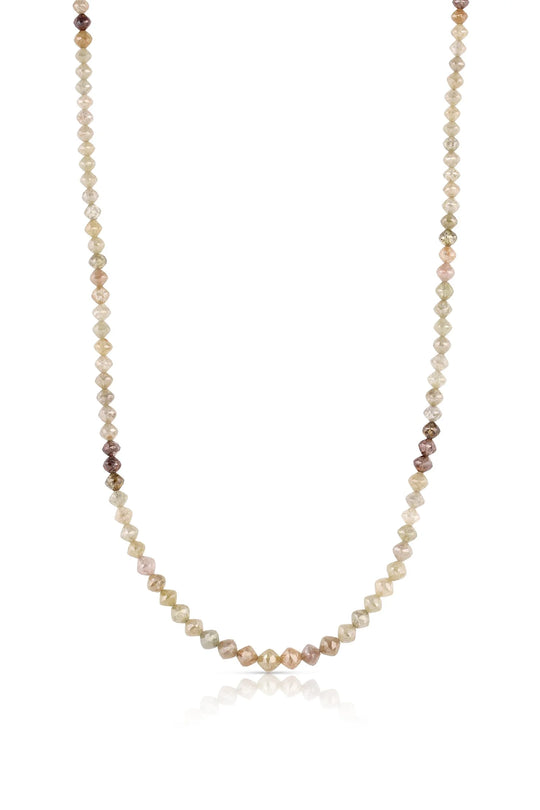 Grey/Green/Brown Diamond Beads