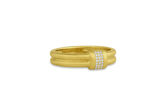 Amani Double Band Slider Ring
