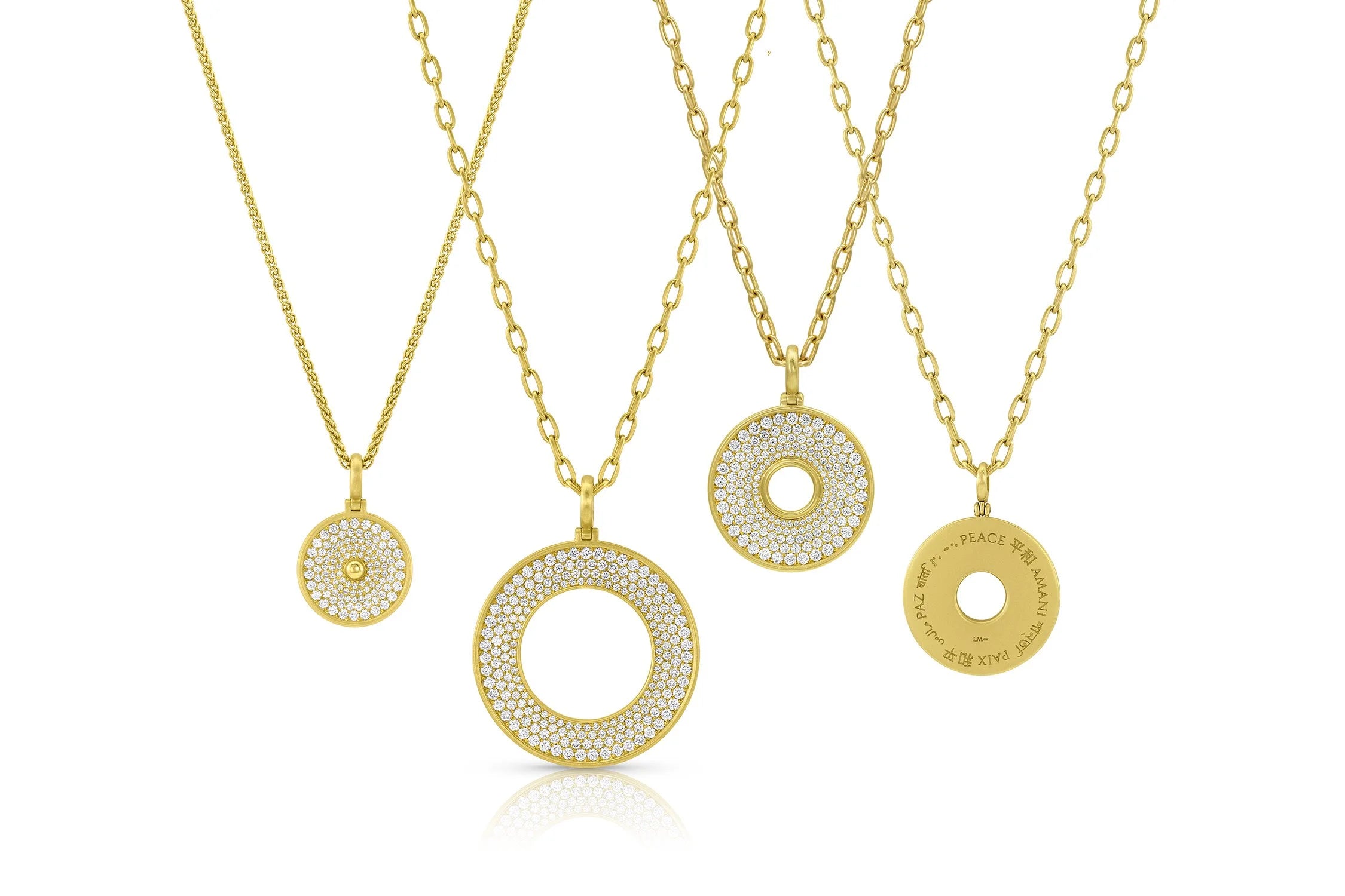 Amani Pavé Pendant - Diamond