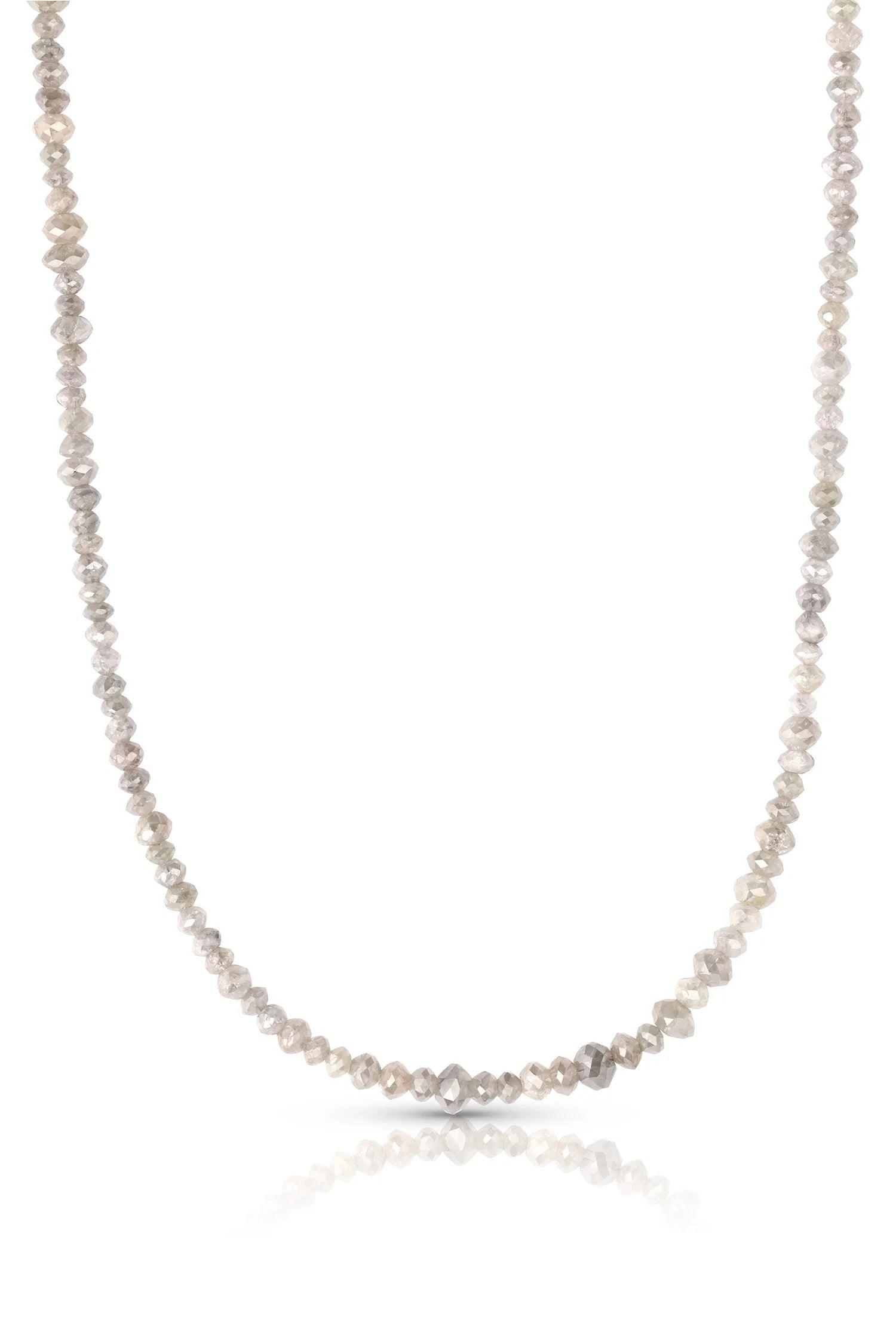 Light Grey Diamond Beads