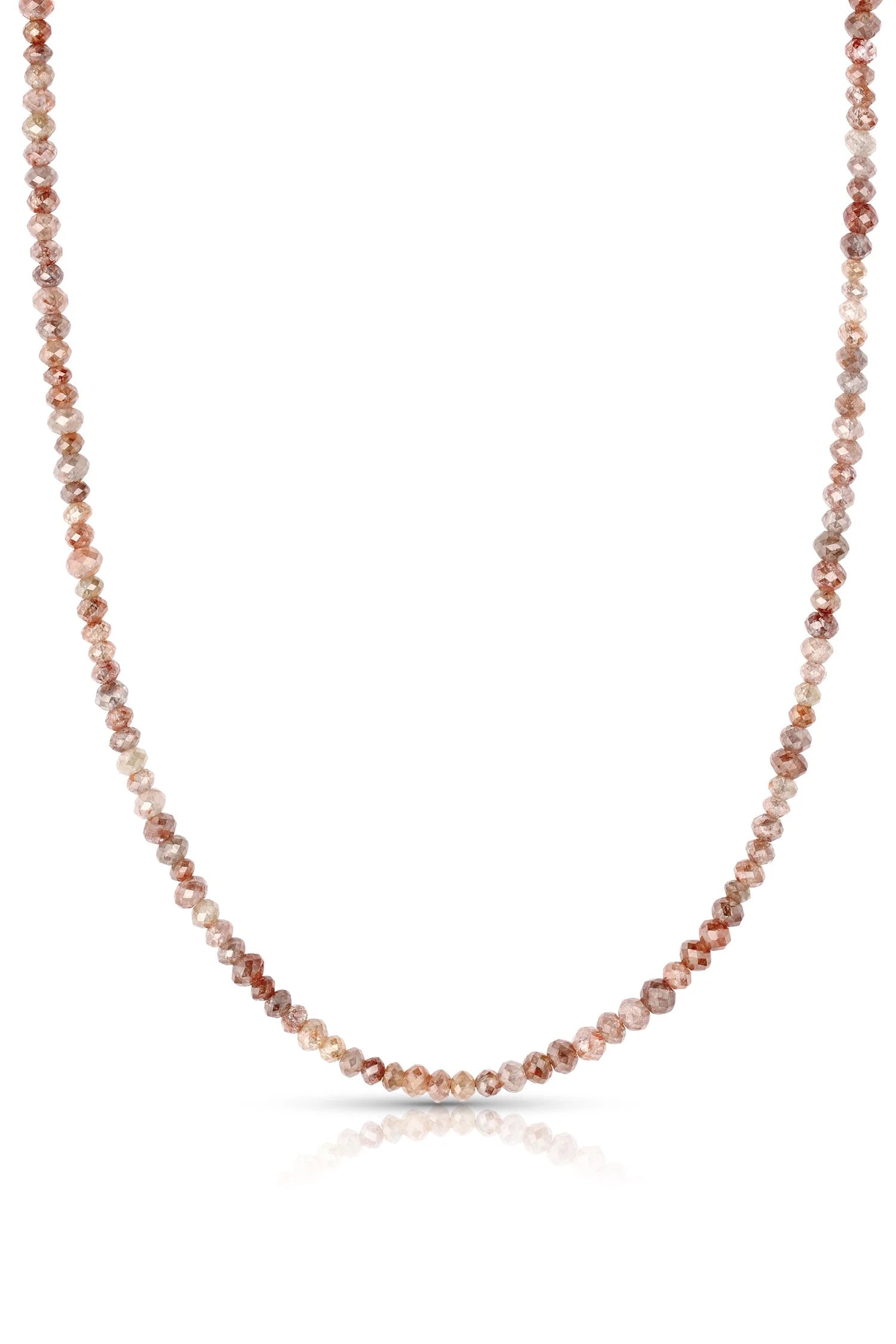 Rust Diamond Beads
