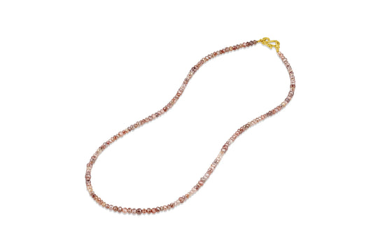 Rust Diamond Beads