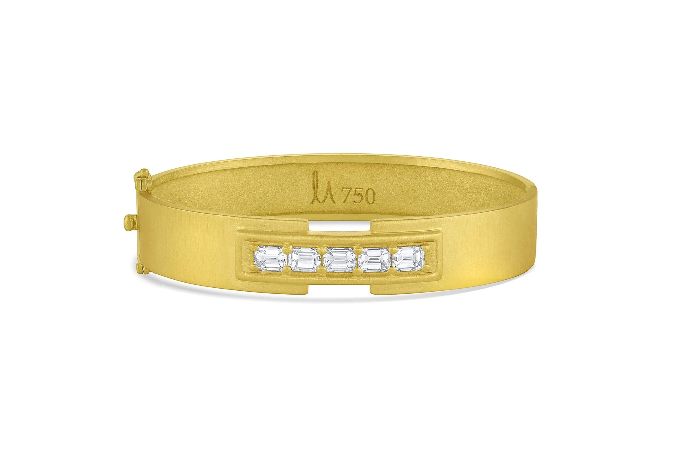 Bar Bracelet - 5 Stone Diamond