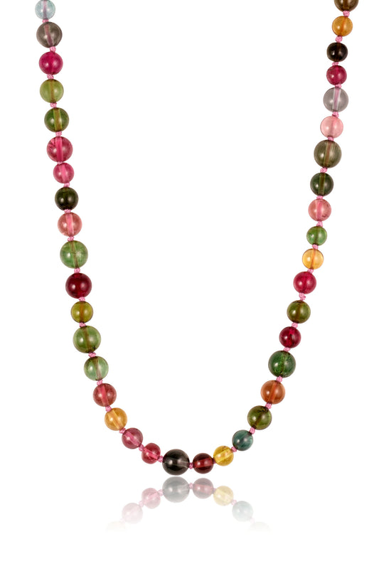 Mixed Round Tourmaline Beads