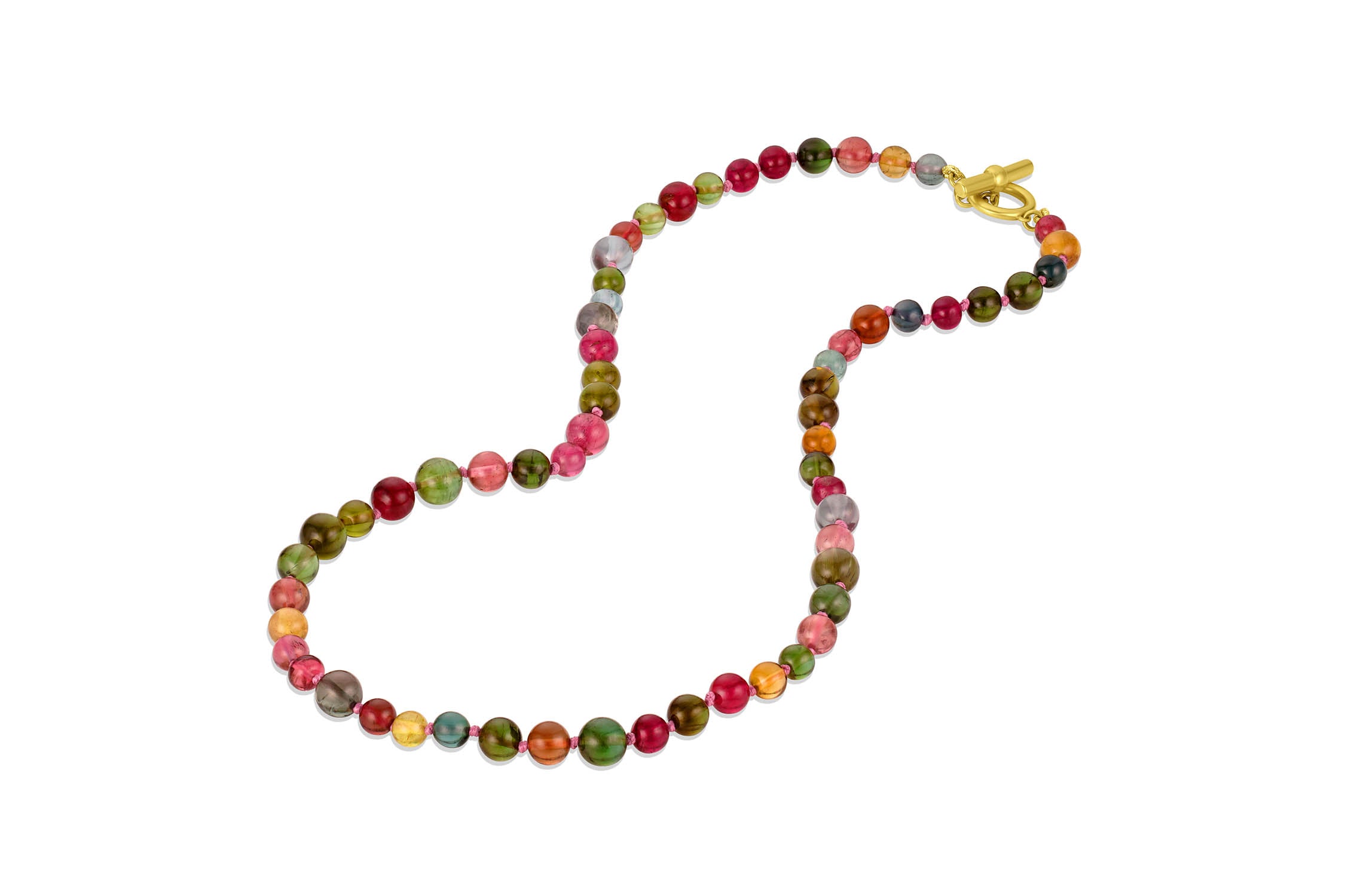 Mixed Round Tourmaline Beads