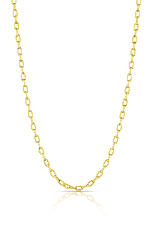 Oval Link Chain - 18"