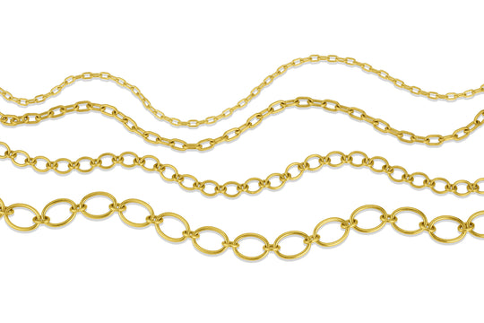 Oval Link Chain - 18"