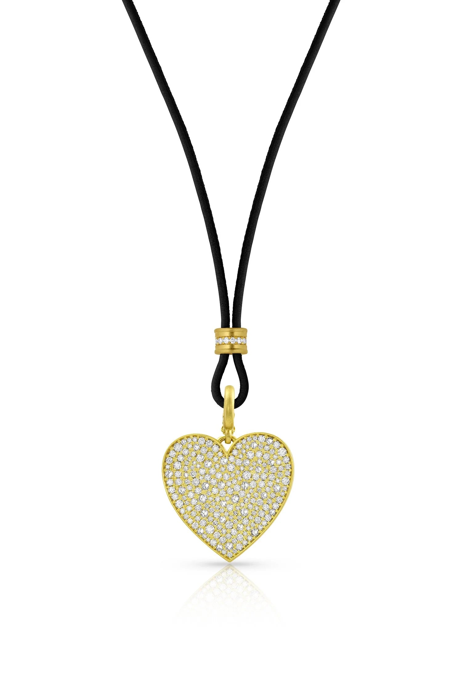 Leather Cord with Diamond Slider - All Colors