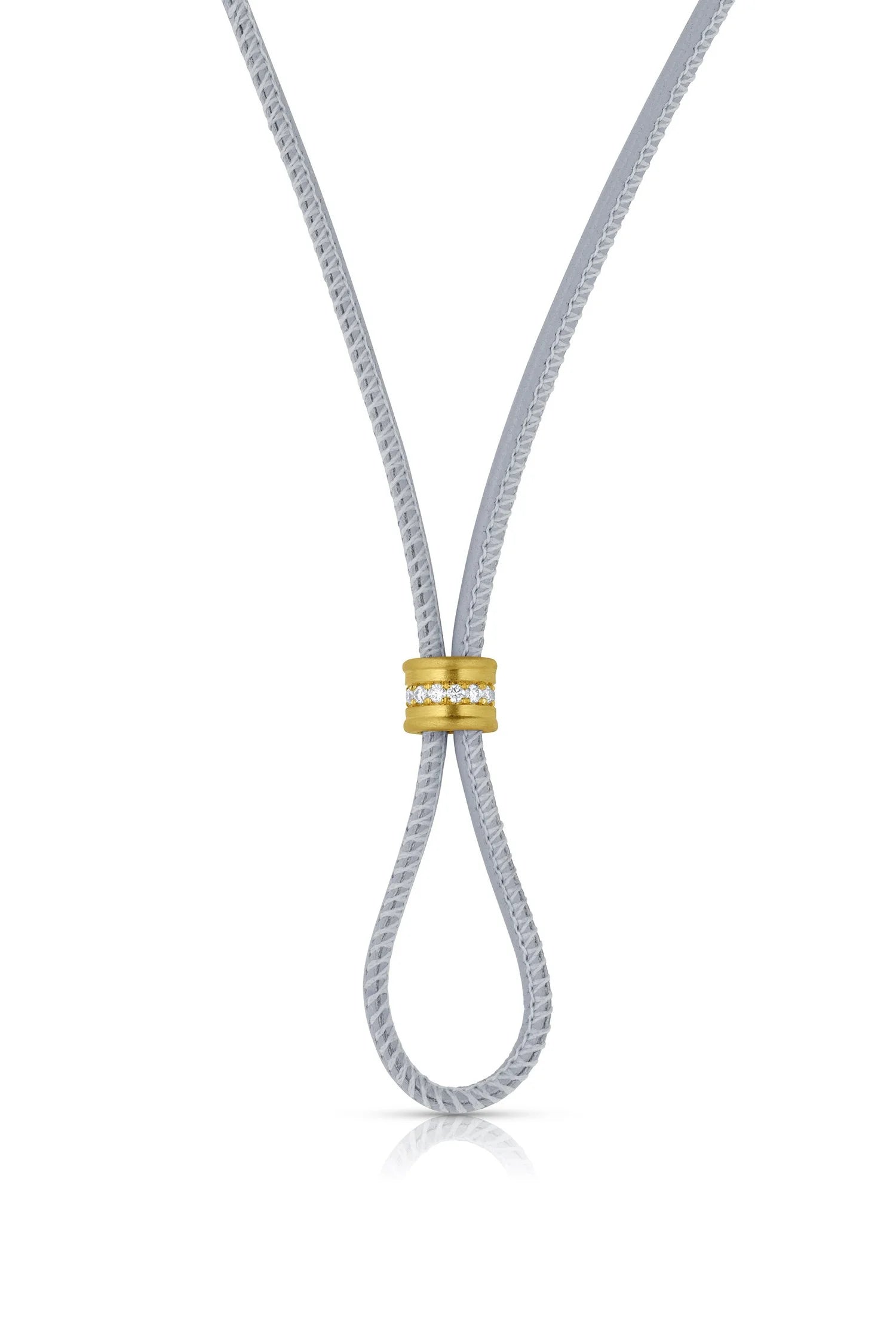 Leather Cord with Diamond Slider - All Colors