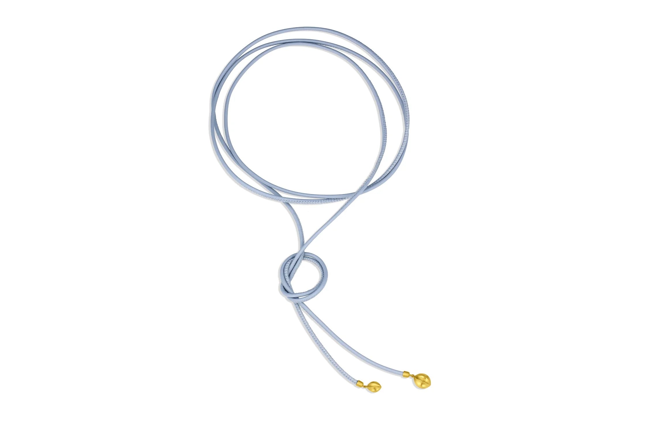 Wave Bead Leather Cord