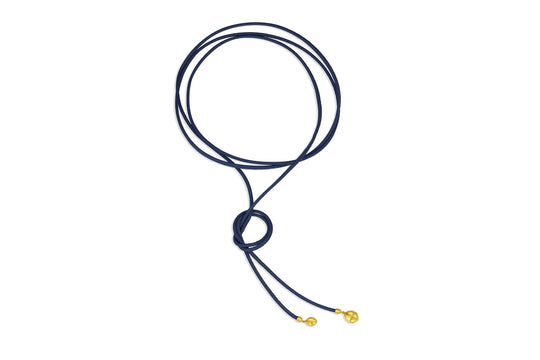 Wave Bead Leather Cord