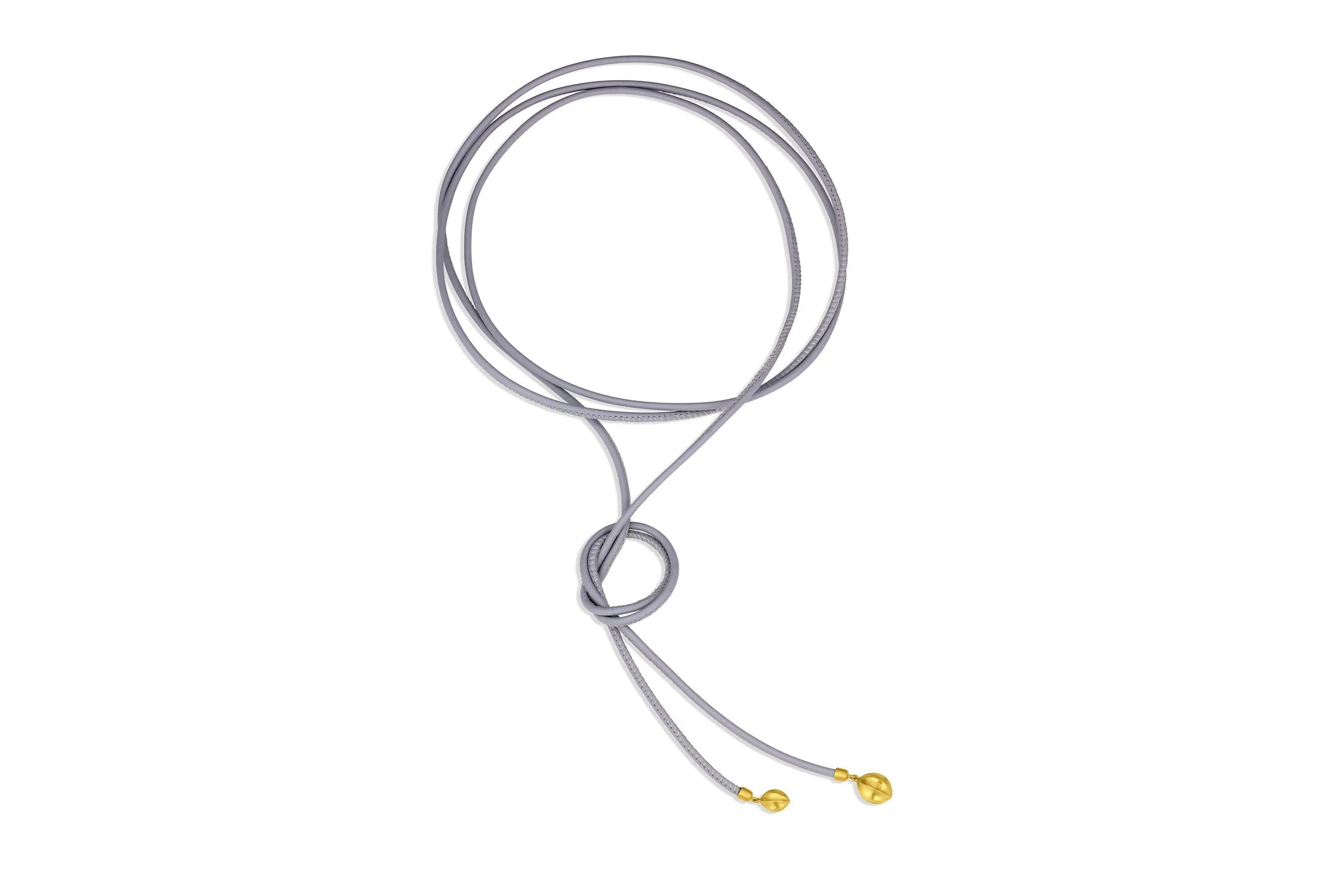 Wave Bead Leather Cord