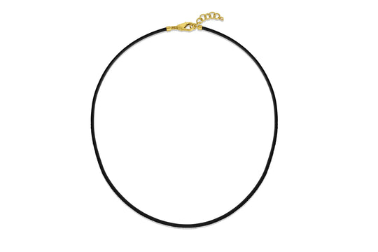 Leather Cord with Lobster Clasp
