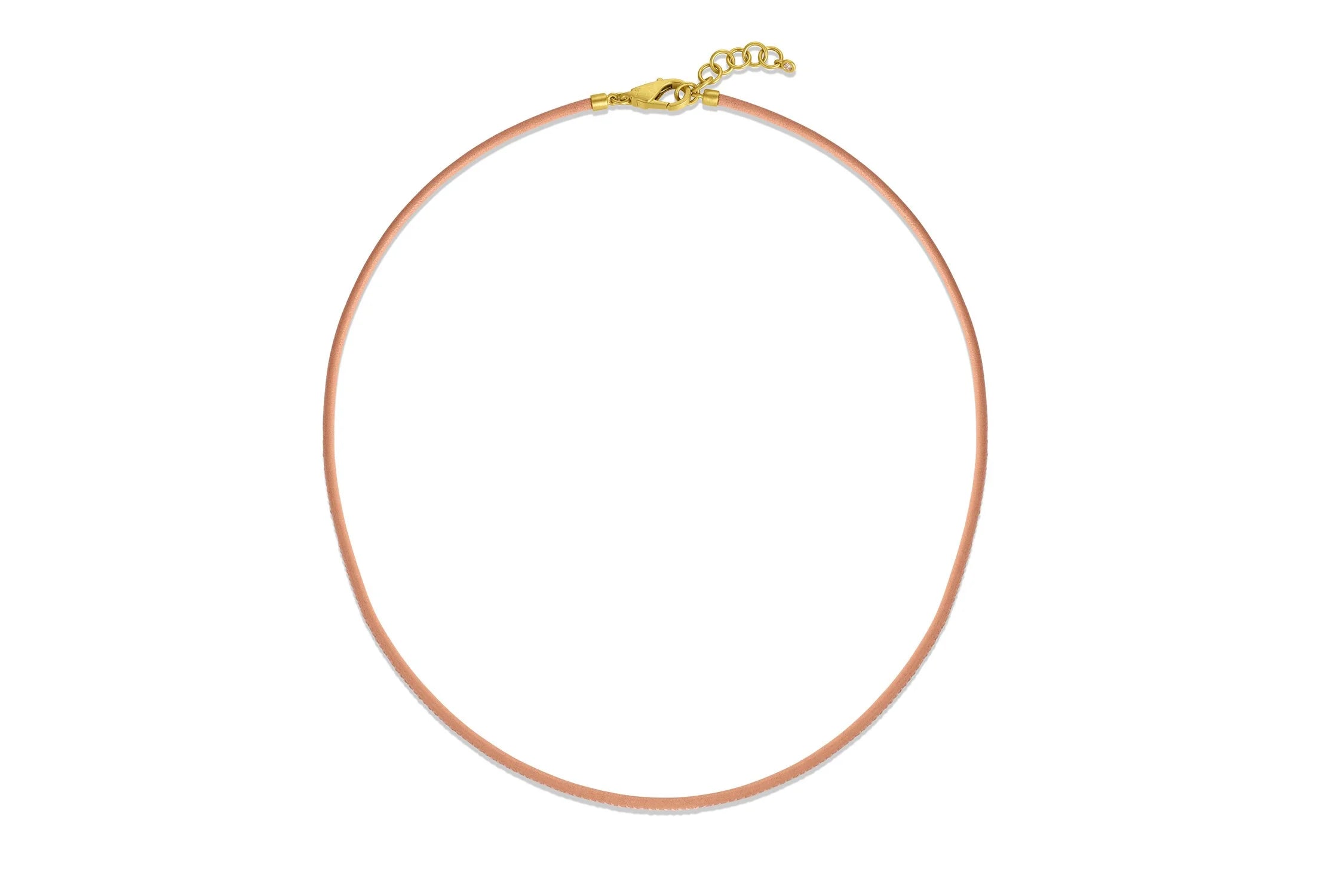 Leather Cord with Lobster Clasp