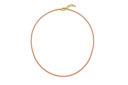 Leather Cord with Lobster Clasp