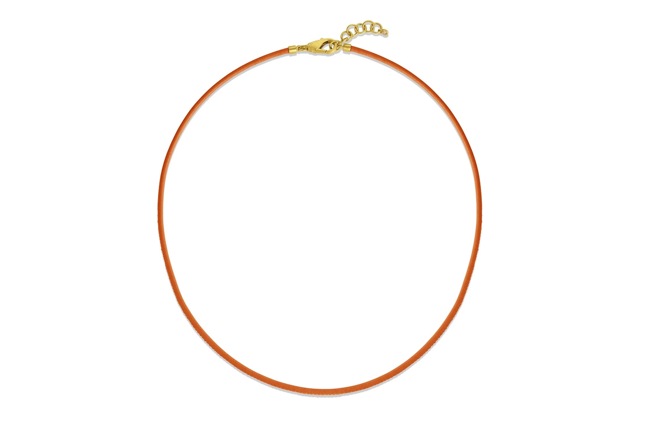 Leather Cord with Lobster Clasp