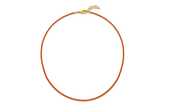 Leather Cord with Lobster Clasp