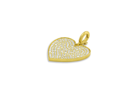 Large Heart Pendant - Diamond