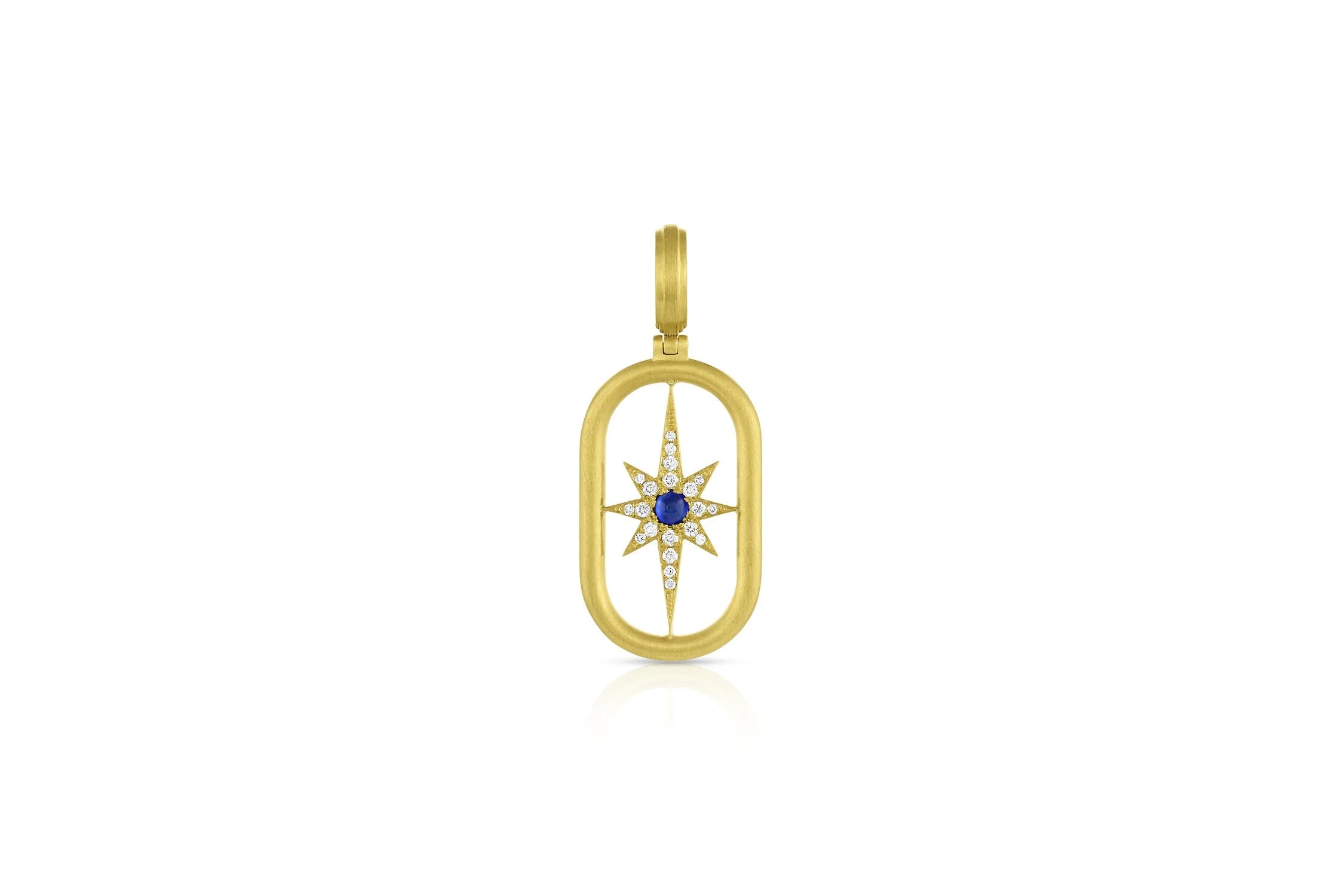 Northstar Pendant - Blue Sapphire