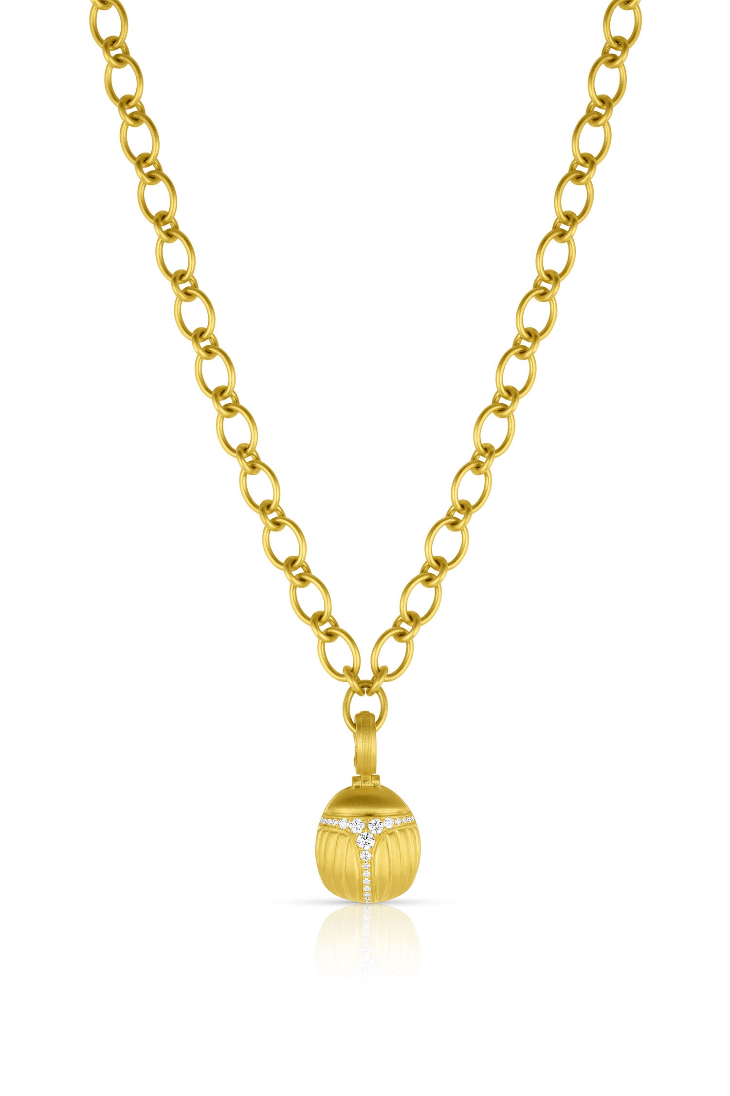 Baby Bug Pendant - Diamond