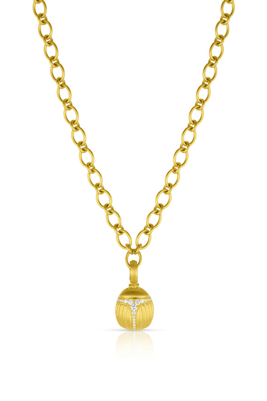 Baby Bug Pendant - Diamond