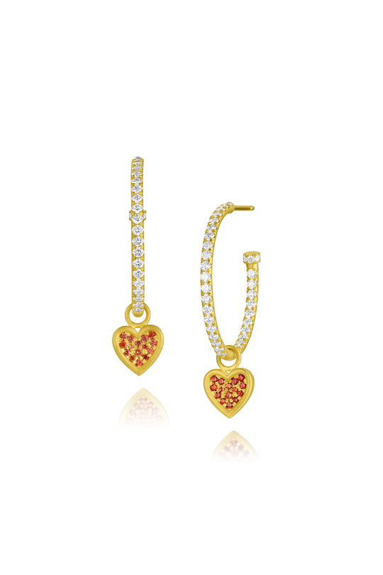 Pavé Medium Hoop