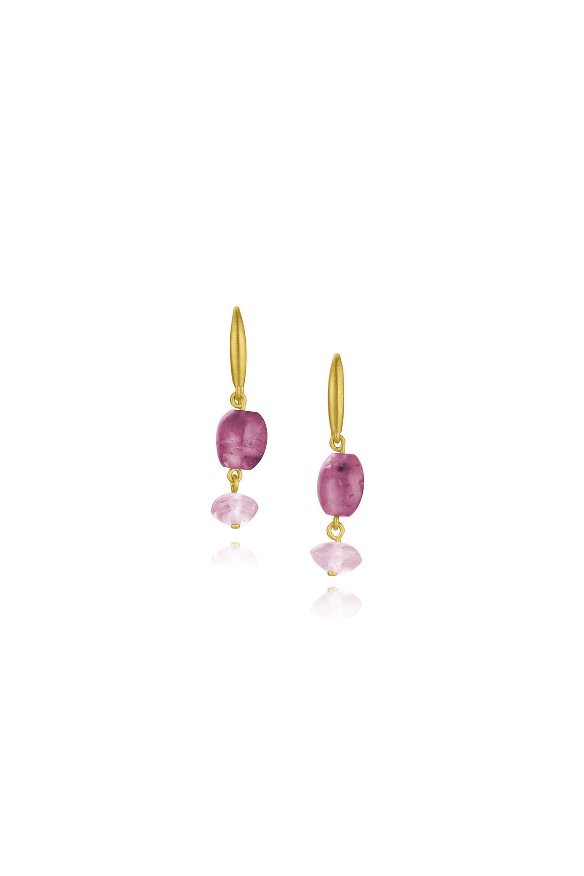 Pebble Earrings - Sapphire