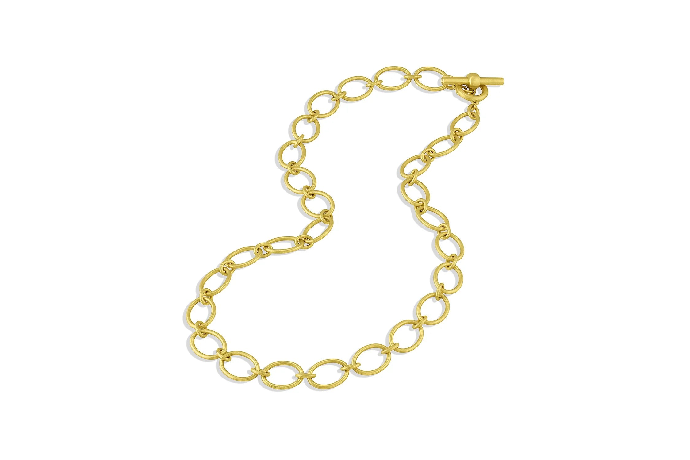 18" Large Chain with Two Diamond Toggle