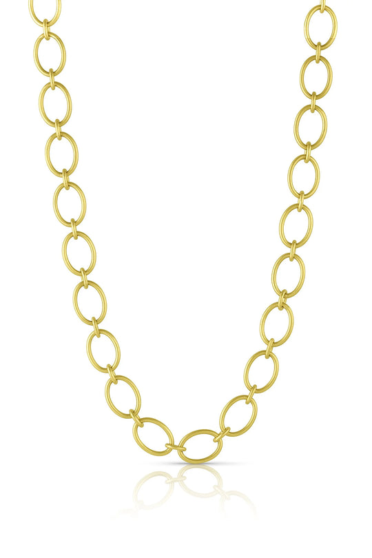 18" Large Chain with Two Diamond Toggle