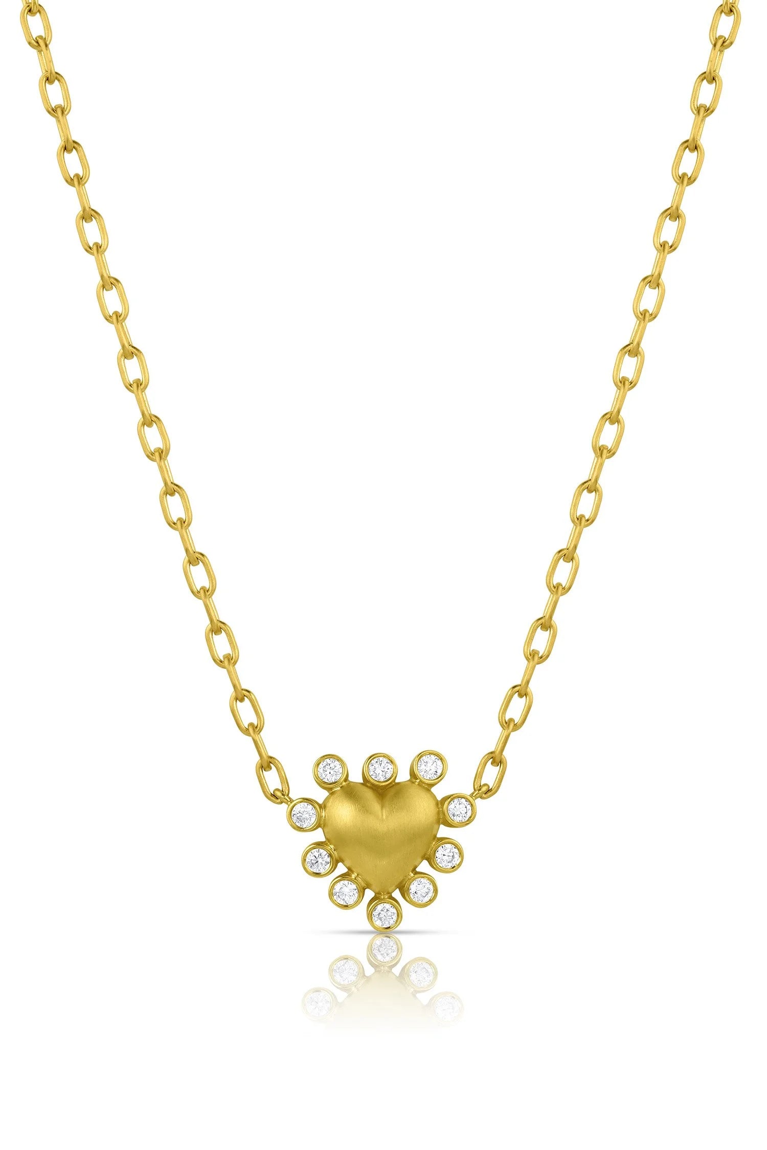 Essential Colors Heart Necklace - Diamond