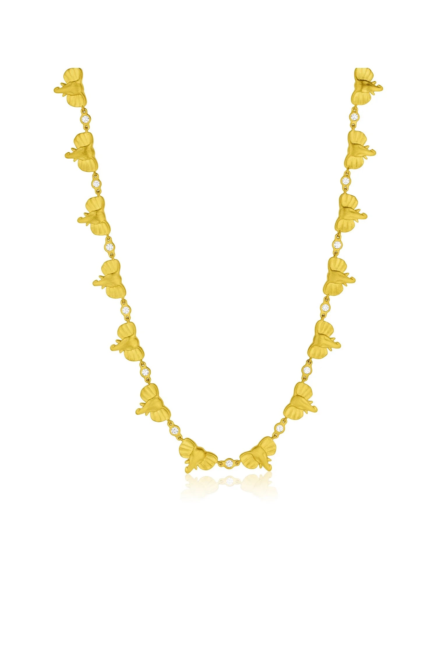 Full Mini Elephant Necklace
