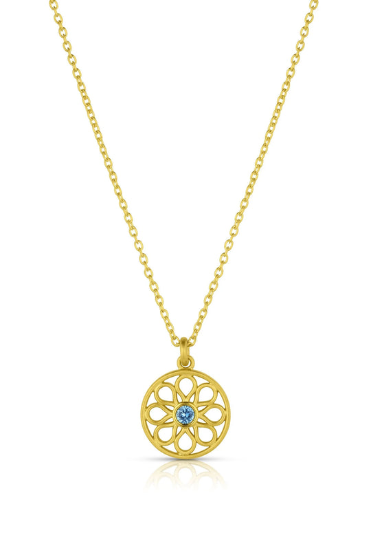 Friendship Necklace - Montana Sapphire