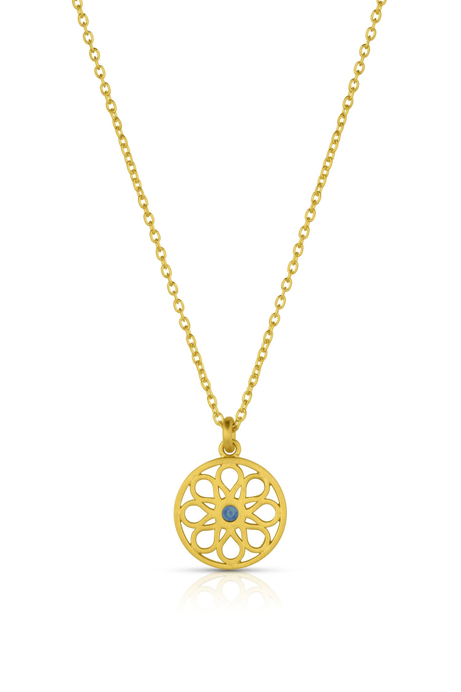 Friendship Necklace - Montana Sapphire